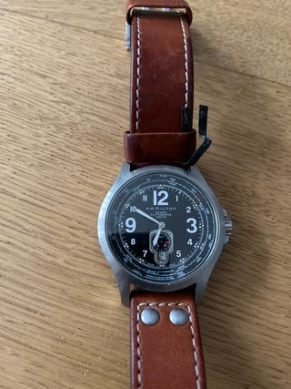 Reloj Hamilton Khaki Automático Marrón