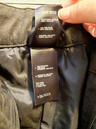 Pantalón de esquí The North Face negro NUEVO