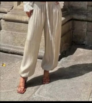 Pantalón Zara Bombacho 