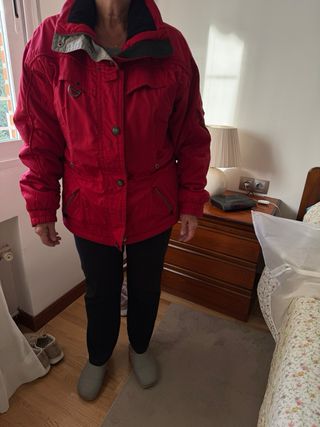 Anorak Rojo Mujer