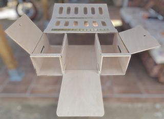 Mueble Camper con Mesa Madera