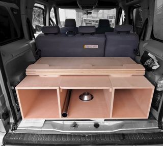 Mueble Camper con Mesa Madera