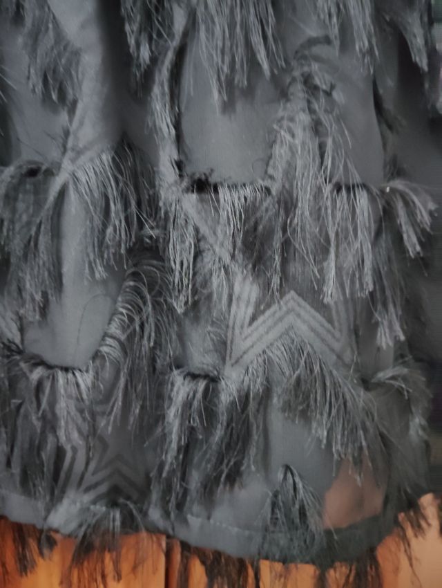 Falda SHEIN flecos XL