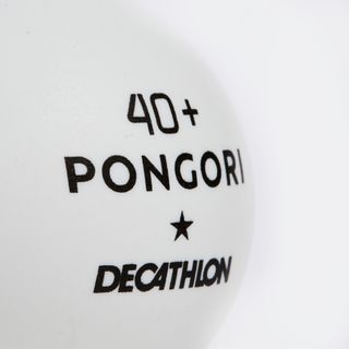 PELOTAS DE PING-PONG PONGORI FB 830+ 1* 4+ X72 BLANCAS
