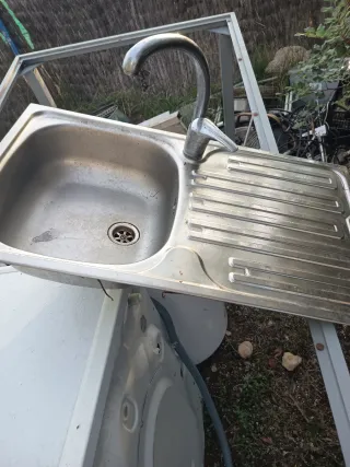 Fregadero de acero inoxidable