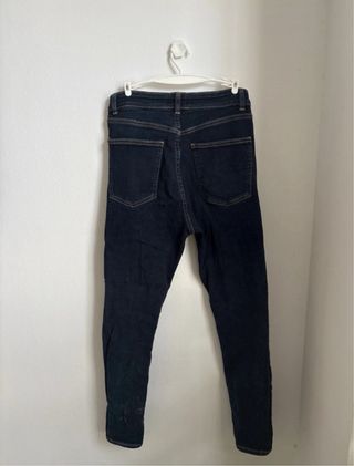 Pantalones vaqueros azules de invierno 