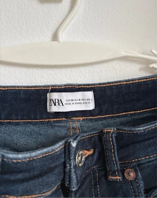Pantalones vaqueros azules de invierno 