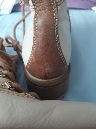 Botines Pikolinos Beige 
y Marrón