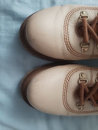 Botines Pikolinos Beige 
y Marrón