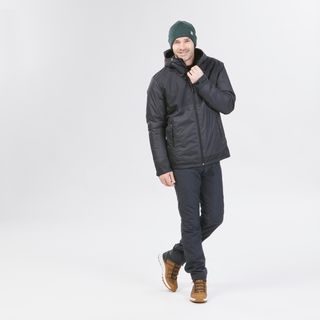 Abrigo de montaña y nieve impermeable con capucha Hombre