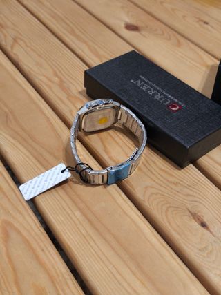 Reloj Curren Hombre Cronógrafo Plata y Azul