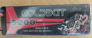2 Batterie LiPo GOLDDAT 5200mAh 7.4V