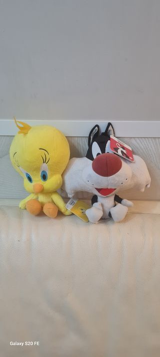Peluche Tweety e Silvestro Disney
