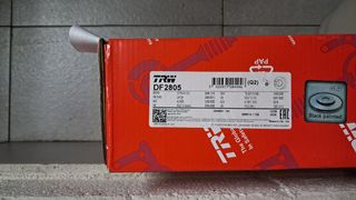 Discos Freno traseros TRW DF2805 VAG Nuevos
