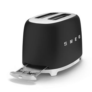 Tostadora Smeg Negro Mate 2x2