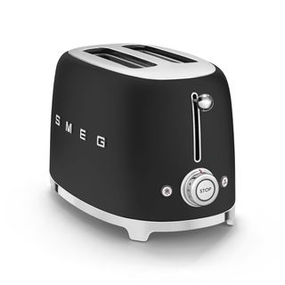 Tostadora Smeg Negro Mate 2x2