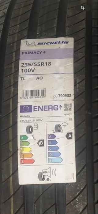 Michelin Primacy 4 235/55R18 100V (2 uds)
