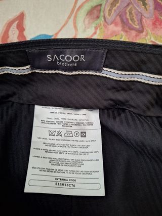 Traje SACOOR Gris Rayas