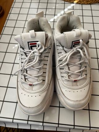 Zapatillas Fila Mujer Talla 37 por no uso