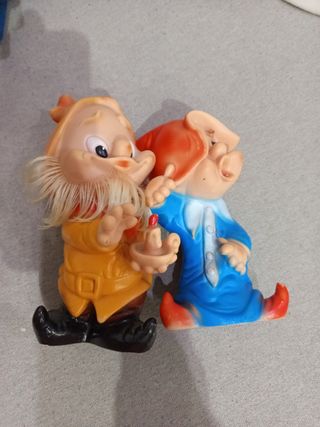 Figuras Enanitos Blancanieves Vintage