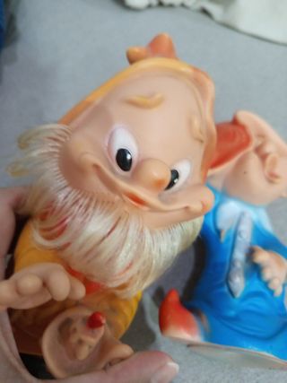 Figuras Enanitos Blancanieves Vintage