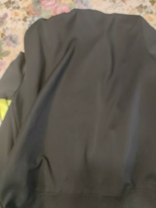 Giacca tuta Palm Angels nera e gialla