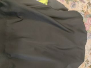 Giacca tuta Palm Angels nera e gialla