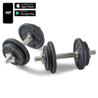 Kit mancuernas 20 kg musculación Corength