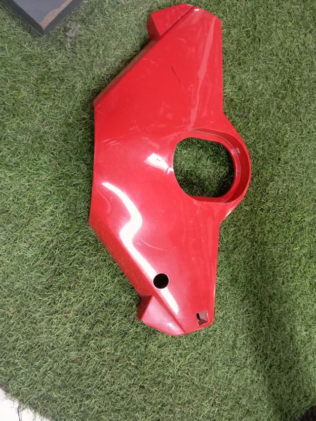 Tapa manillar roja moto