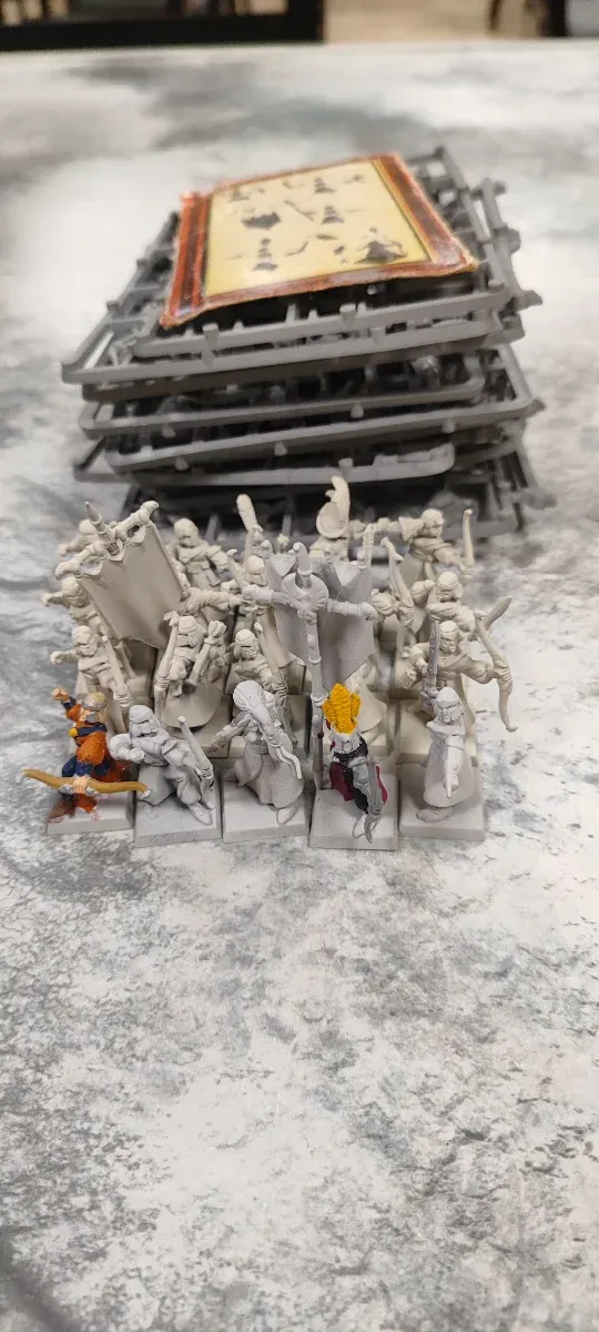 20 Elfos Altos Arqueros Miniaturas Warhammer
