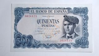 500 Pesetas 1971 Sin serie 5626
