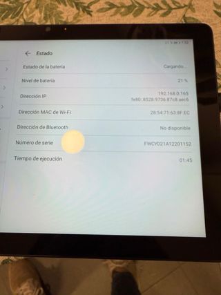 Tablet Huawei MatePad T AGRK-W09 Negra