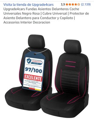 Fundas Asientos Delanteros Coche Universales