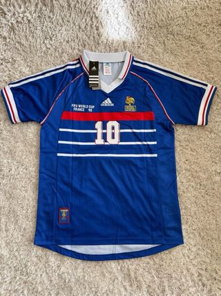 Camiseta Francia Zidane 10 Retro Adidas