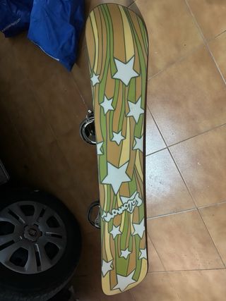 Tabla Snowboard Salomon + Fijaciones + Botas