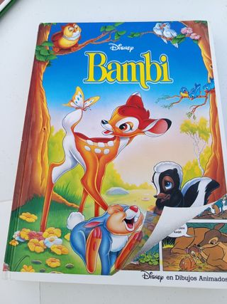 Libro Bambi de Disney
