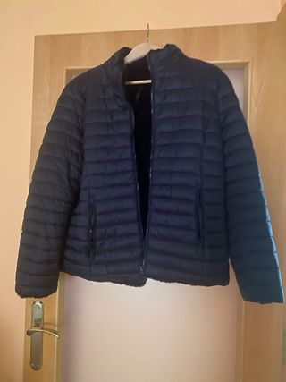 Chaqueta reversible negra