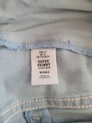 Pantalones de maternidad vaqueros