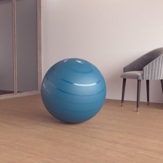 Pelota Pilates Domyos Decathlon Azul