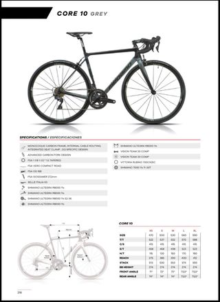 Bicicleta Carretera Megamo Core Carbono