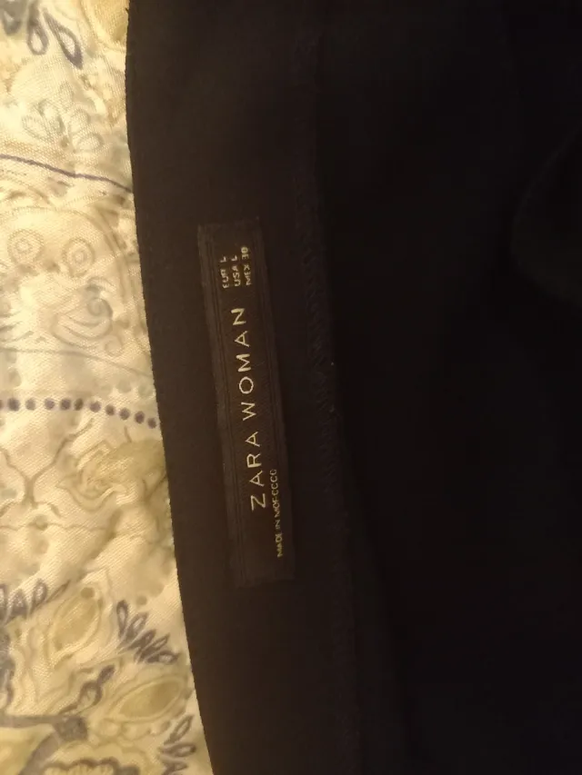 Mono Zara Negro Talla L