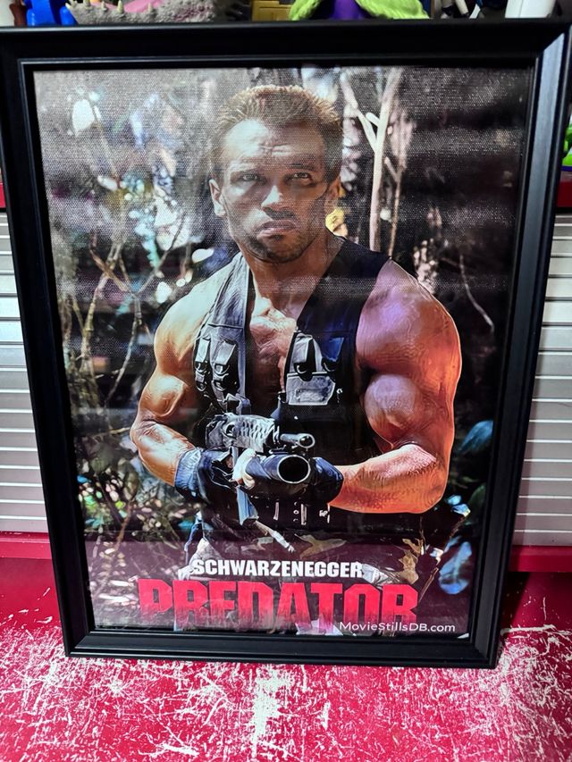 Cuadro Predator Arnold Schwarzenegger