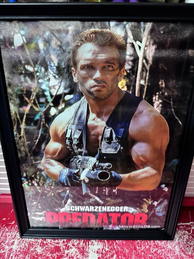 Cuadro Predator Arnold Schwarzenegger