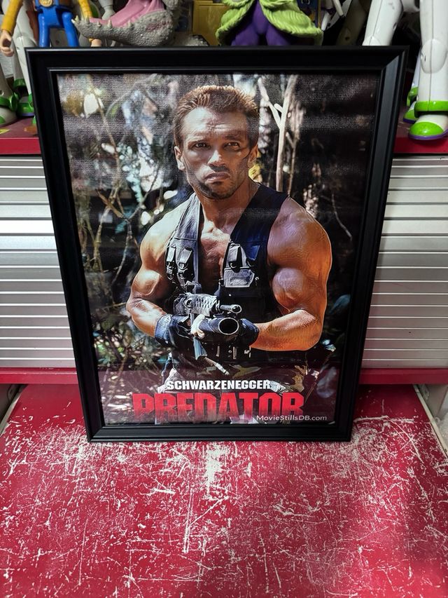 Cuadro Predator Arnold Schwarzenegger