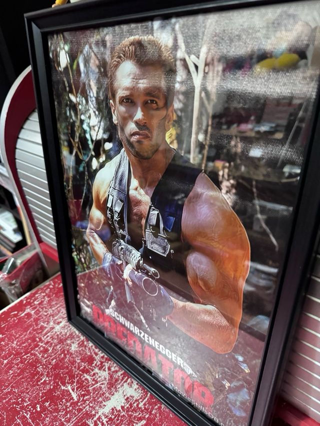 Cuadro Predator Arnold Schwarzenegger