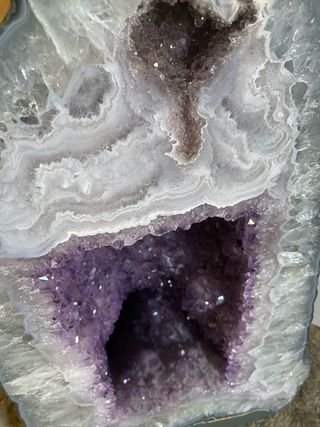 Capela de Ametista com Ágata - 15 a 20kg