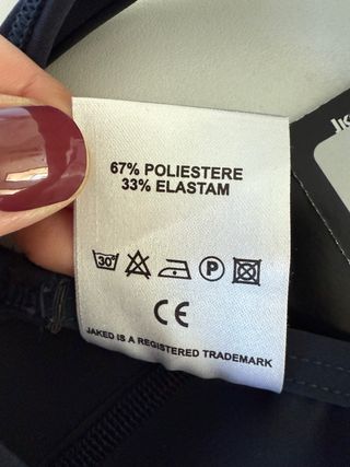 Costume da gara Jaked blu notte