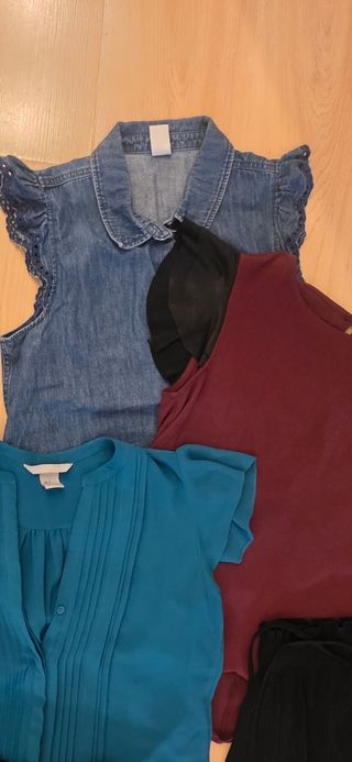 Lote Ropa Mujer: Vestido, Faldas y Blusas
