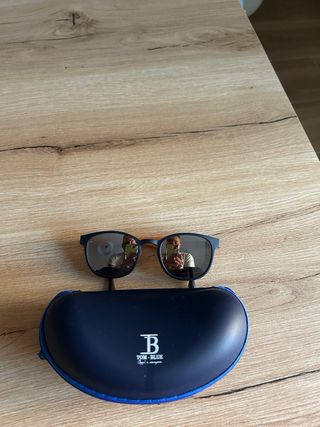 Gafas TOM-BLUE negras y naranjas
