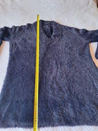 Jersey vestido Zara azul talla M